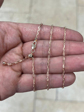 14k Rose Gold Over 925 Sterling Silver Anchor Mariner Link Adjustable Chain Necklace 24" 2mm, 925 Sterling Silver, Anchor Chain